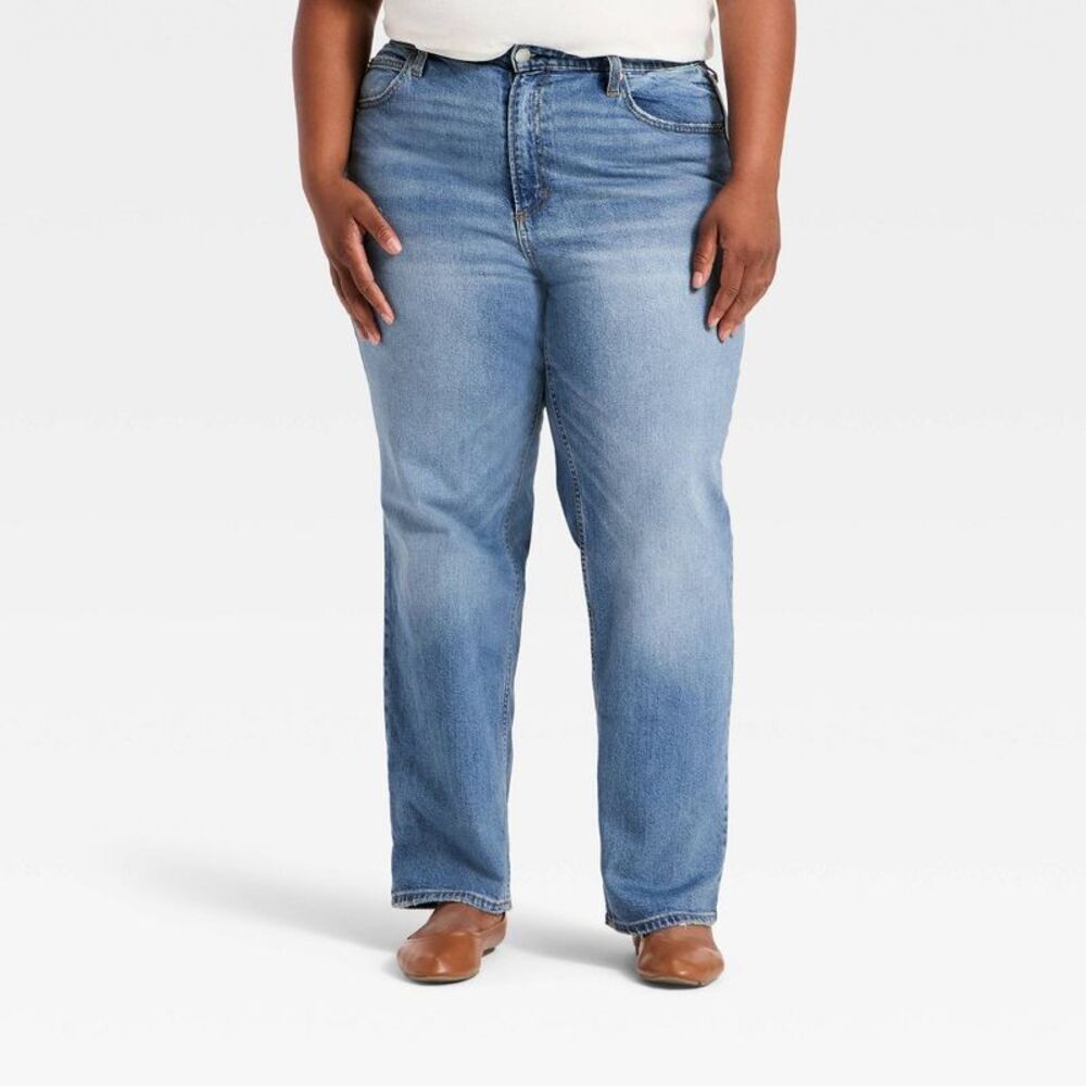 Women's Highest-Rise Vintage Straight Jeans - Vintage Medium Wash 22